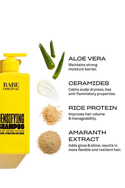 Babe Original Densifying Volume, Moisture and Shine Shampoo 750ml