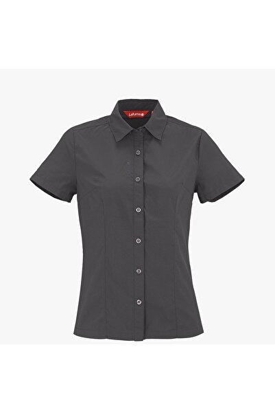 LAFUMA Access Women's Short Sleeve Shirt Lfv10729 Wıld Rose-Xxl