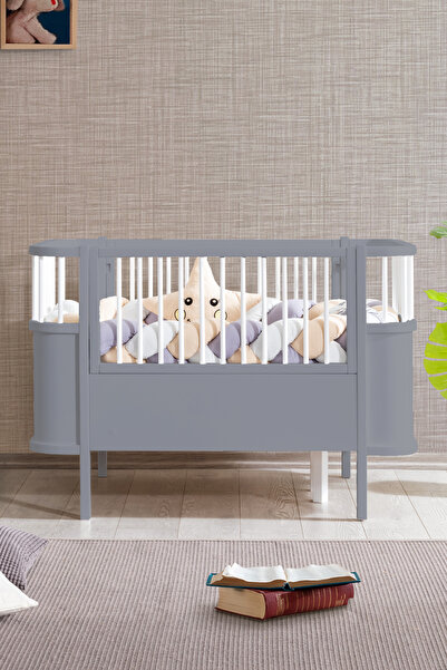 Setay Mdf Beşik, Trend Büyüyen Beşik - Antrasit 90x130