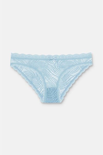 SUWEN Chiloți slip cu talie normală din dantelă, 3 piese