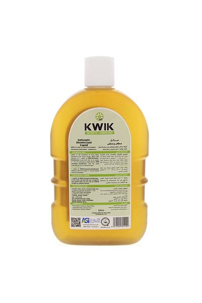 Kwik Antiseptic Disinfectant Liquid 500ml – Powerful Antibacterial Cleanser