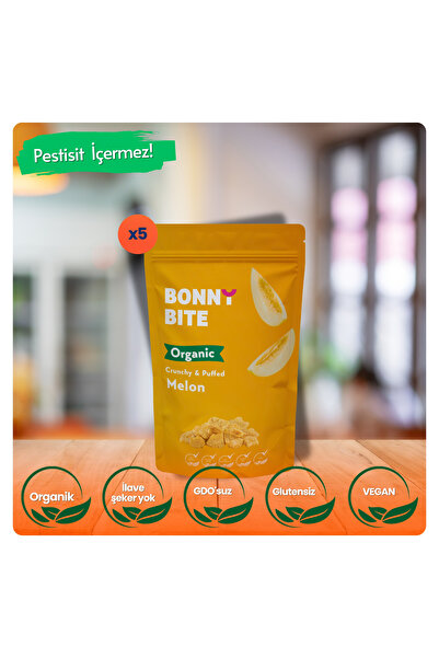 Bonny Bite وجبة خفيفة من البطيخ المقرمش المجفف 5 عبوات (18 جرام * 5)