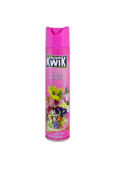 Kwik Bouquet Air Freshener Spray 300ml – Long-Lasting Floral Fragrance for Home & Office