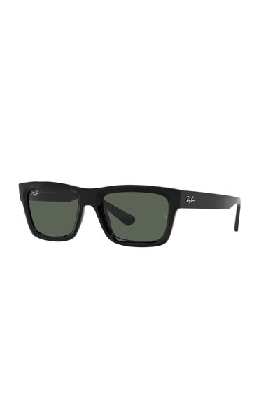 Ray-Ban Ray Ban Unisex Rectangle Warren Sunglasses- Rb 4396 - Lense Size:57mm - Black