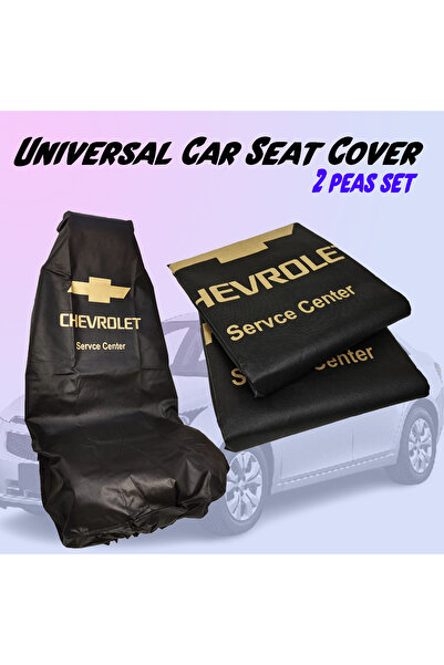 Chevrolet أغطية مقاعد السيارة قطعتين - حماية من الغبار والأوساخ لمركز الخدمة ...