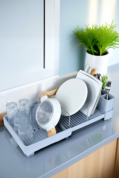 Hagen Sürgülü Açılır Kapanır Bulaşıklık Iç Içe Geçmeli Mutfak Düzenleme Bulaş...