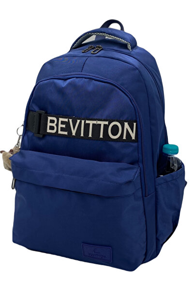 ÇantaExpress 34200 Синій шкільний рюкзак Водостійка тканина Унісекс шкільний рюкзак