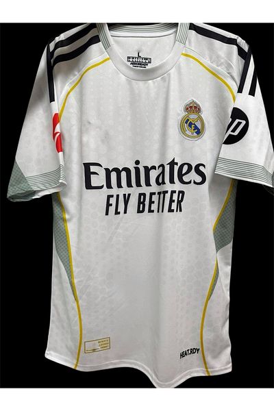 HS HAKAN SPOR R.Madrıd 2025/26 Season Home Anonymous T-Shirt