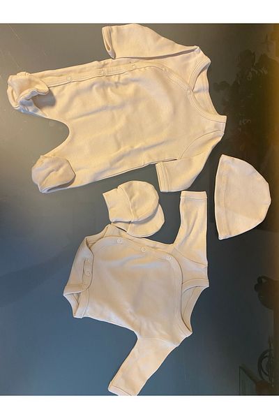 BABYSTARTER Premature 99% Antibacterial Organic Cotton Baby Set Hospital Release