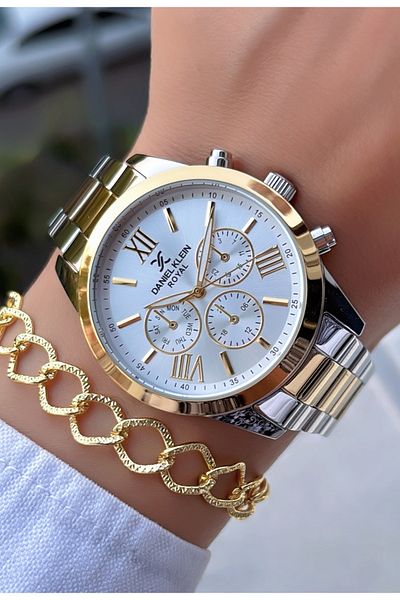 Daniel Klein Women's Watch – Steel Band |   Bracelet Gift |   2 Years Warranty
