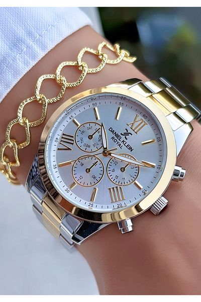 Daniel Klein Women's Watch – Steel Band |   Bracelet Gift |   2 Years Warranty