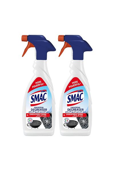 SMAC Universal Degreaser Unbeatable Shine – 2 X 650ml Powerful Cleaning Spray