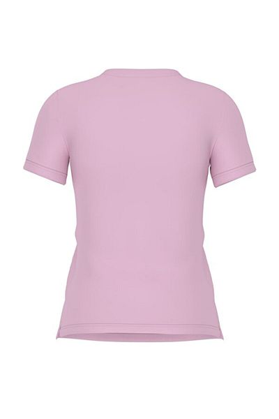 Guess Tricou cu imprimeu roz de damă