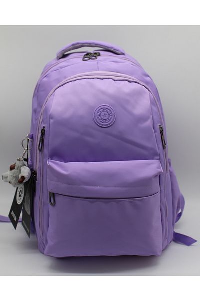 LaddyCo Modern Daily School Backpack Water Resistant Unisex School Bag 2500 Lilac
