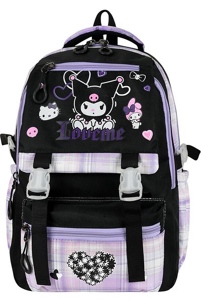 Alanç Gift Rucsac ortopedic pentru școală primară pentru fete în stil coreean Kawaii Set pentru școală primară pentru nutriție termică și suport pentru stilouri