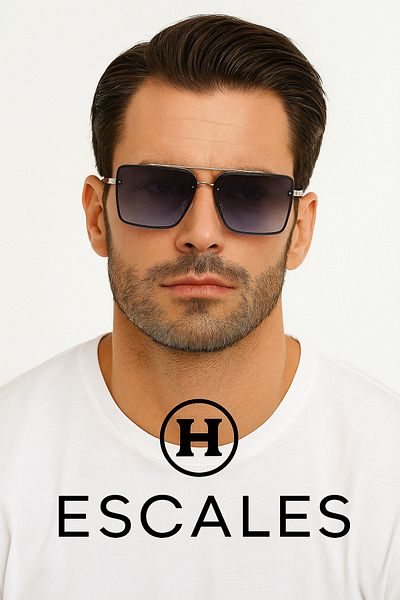 Escales Men's Uv-400 Protection Men's Sunglasses