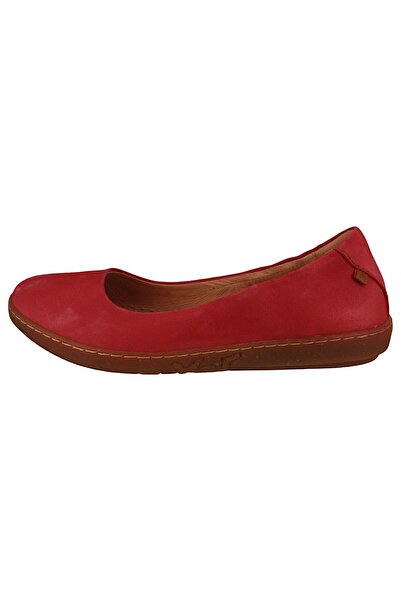 El Naturalista Damen Ballerina Coral N5300 Rot Frambuesa Leder