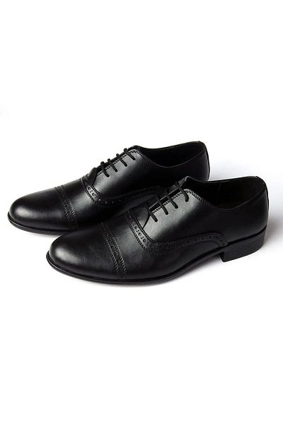 GÜR MODA AYAKKABI Orthopedic Men's Shoes - Classic Fantasy, Lace-Up, Black Casual
