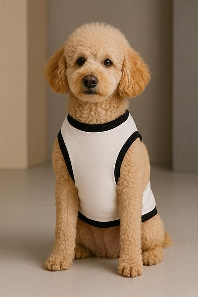 Monopetz Dog and Cat Apparel & Dress White Superman