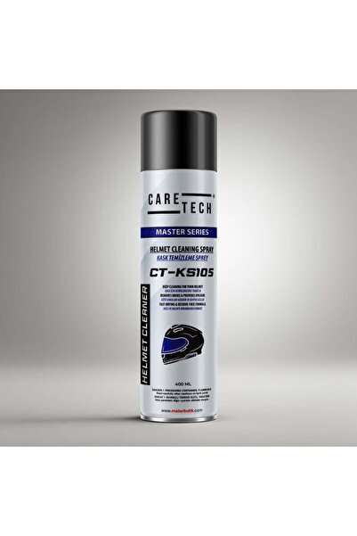 CARETECH CT-KS105 Kask Temizleme Spreyi ( Kask İç Dış )Motosiklet Bisiklet Sc...