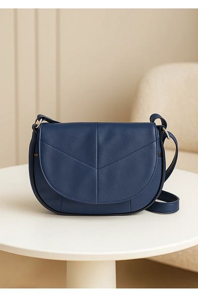 De&Morié 👜   Demorie Dm2180 Genuine Leather Three-Eye Side Strap Women's Bag