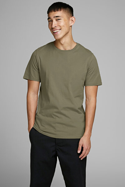 Jack & Jones Jack&Jones Oversize Erkek T-Shirt - Minimalist Stil, Günlük Kullanım