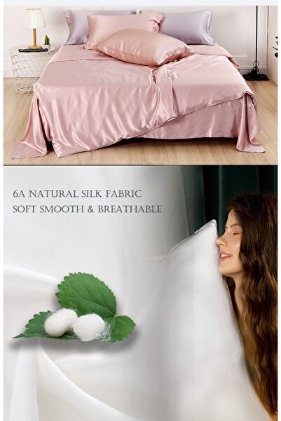 ZAVO Ipek % 100 Ipek 2adet Yastık Kılıfı Ipek Italya Silk Pillowcase