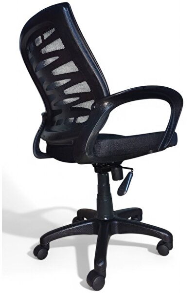 FONKSİYONER HUMPHREY ÇALIŞMA KOLTUĞU/FİLE KUMAŞ-SİYAH