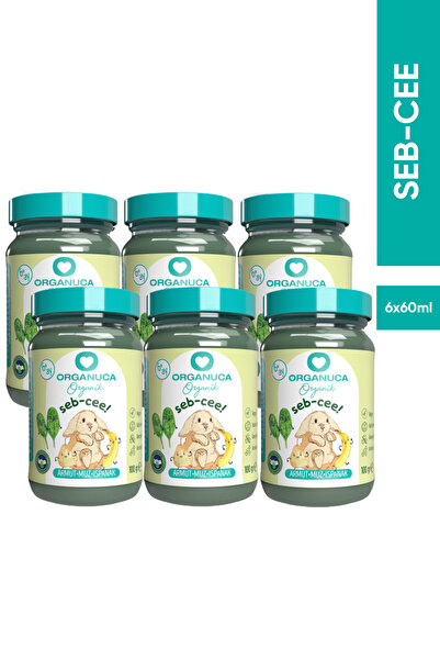 Organuca Seb-Cee Organik Bebek Maması | 6 x 100 ml