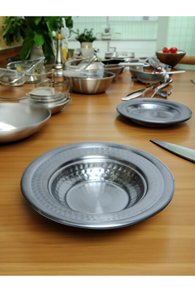 YUNUSOĞLU HOME Stainless Steel 3-Piece Round Cookie Set