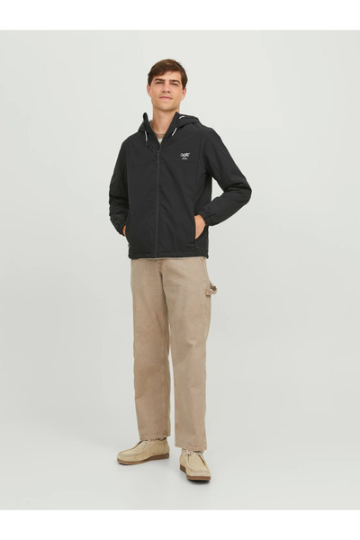 Jack & Jones Мъжка минималистична яке с качулка Jack&Jones - Regular Fit
