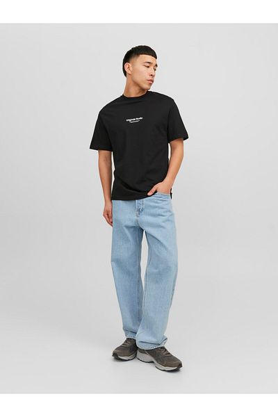 Jack & Jones Тениска JORVESTERBRO с кръгло деколте SS