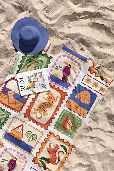 Pilloveland Πετσέτα θάλασσας και παραλίας - 70 Χ 140 εκ. - Sunkiss