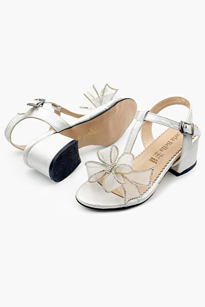 CARLA BELLA Children's Evening Dress Shoes Bow Children's Shoes Stylish Sandals