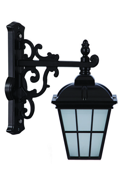 SERKAN AYDINLATMA Dış Mekan Bahçe Teras Balkon Bahçe Duvar Siyah Döküm Boy 50cm