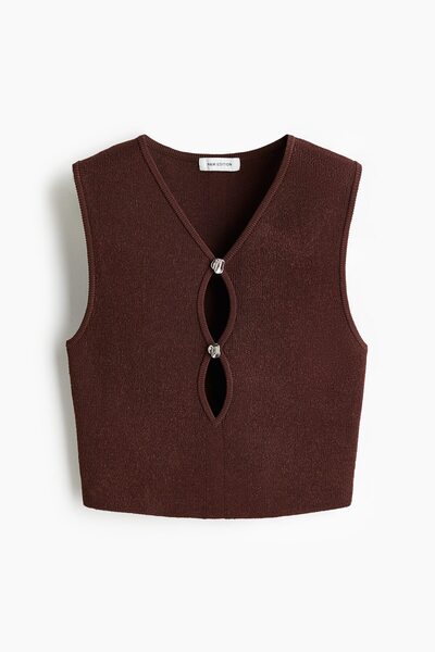 H&M Kolsuz Triko Üst