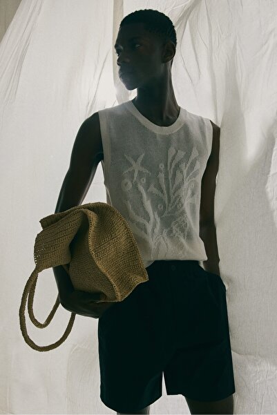 H&M Poplin Şort Relaxed Fit