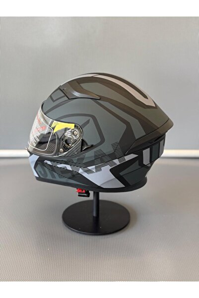 JK20 JK 316 J1 GREY Full Face Motosiklet Kaskı