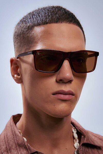 Bilge Karga Bruno Brown Men's Sunglasses