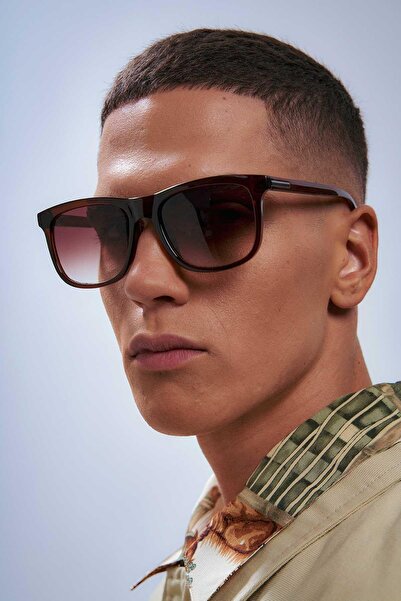 Bilge Karga Fabian Brown Gradient Men's Sunglasses