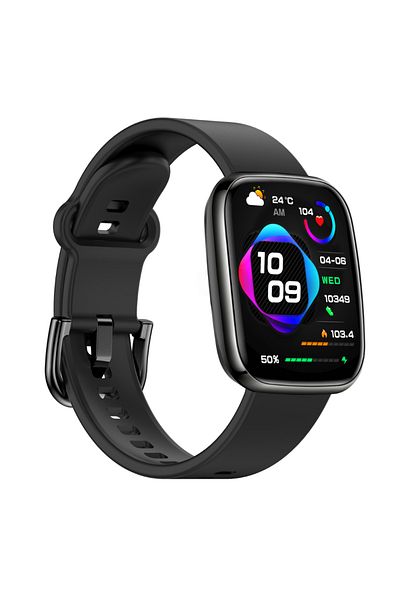 OEM TWINKLER® Smartwatch TK12, Unisex, 1.75" HD, Bluetooth Calls, Health Monitor, 100+ Sports Modes