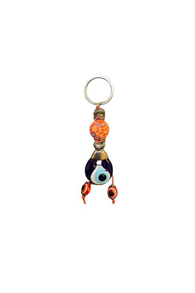 GRANDSTORE Evil Eye Beaded Two-Way Gift Keychain
