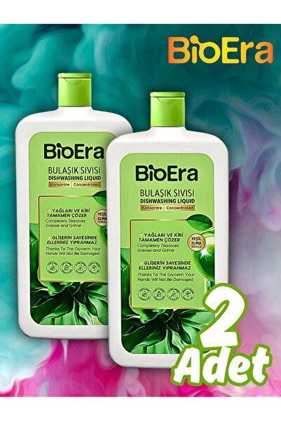 BioEra Bulaşık Sıvısı - Bulaşık Deterjanı 750 ml x 2 Adet