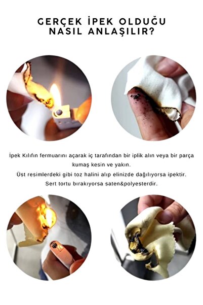 İpekshop Pine Green Pure Silk Pillow Case - 22mm Premium Quality