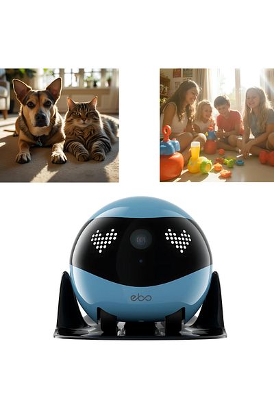 Enabot Cameră HD 2K Robot Ebo Air 2