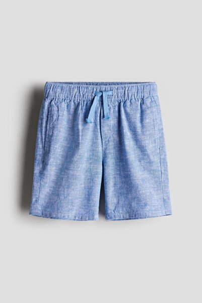 H&M Keten Karışımlı Şort