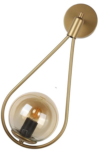 OSC HOME Damla Wall Sconce Honey Glass 2 Pieces