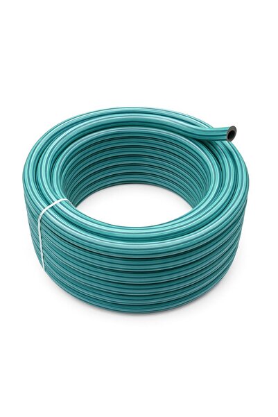 Genel Markalar 1/2" Kalın Takviyeli Zebra Market Tipi Bahçe Hortumu Sulama Toplama Musluk Tipi 20 Metre