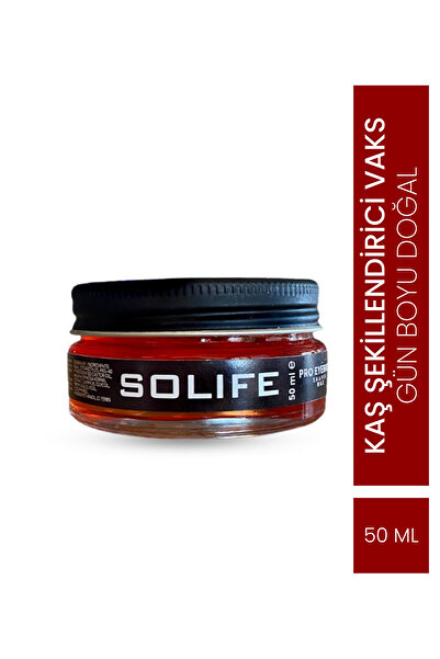 SOLIFE Eyebrow Pro Shaper Wax Kaş Şekillendirici Wax 50 ml