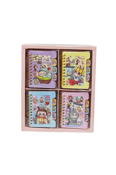ÖrgüYastik Labubu Sticker Notebook (16 Sheets)
